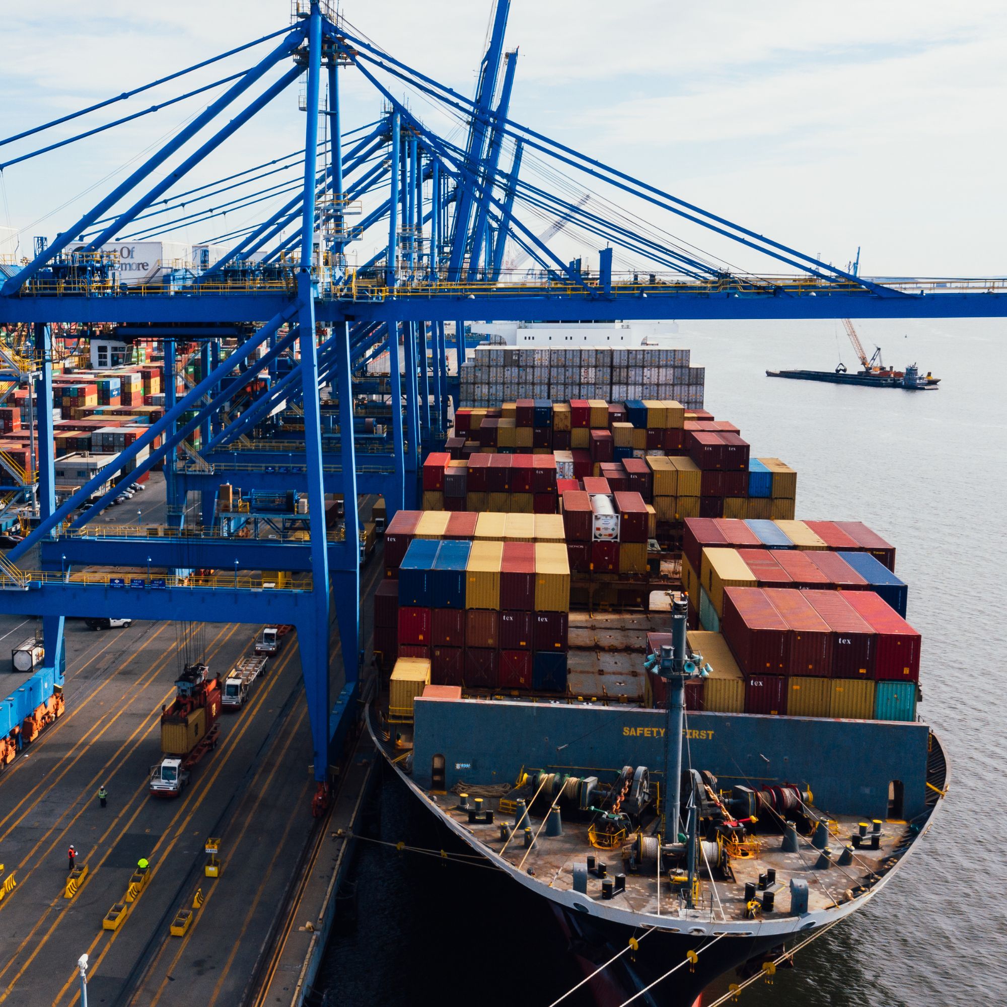 Figata Container Line Global Network Map - Connecting 50+ Countries
